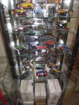 A good collection of Atlas Grand Prix Legends of Formula 1 model cars and 1 other