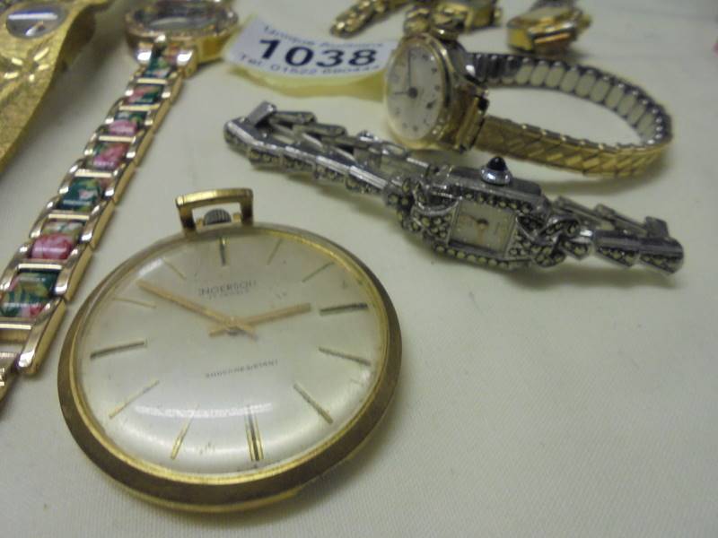 A mixed lot of ladies wristwatches including Gucci, Cocktail watches etc., - Image 6 of 6