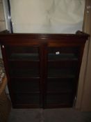 A two door Victorian cabinet, COLLECT ONLY
