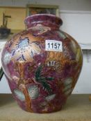 A mid 20th century Chinese lustre vase.
