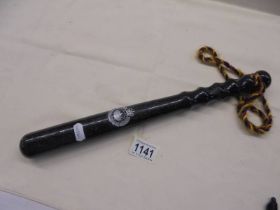 A Royal Hong Kong Police truncheon.