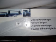 A boxed VW Volkswagen genuine roof bar set for circa 95 Polo