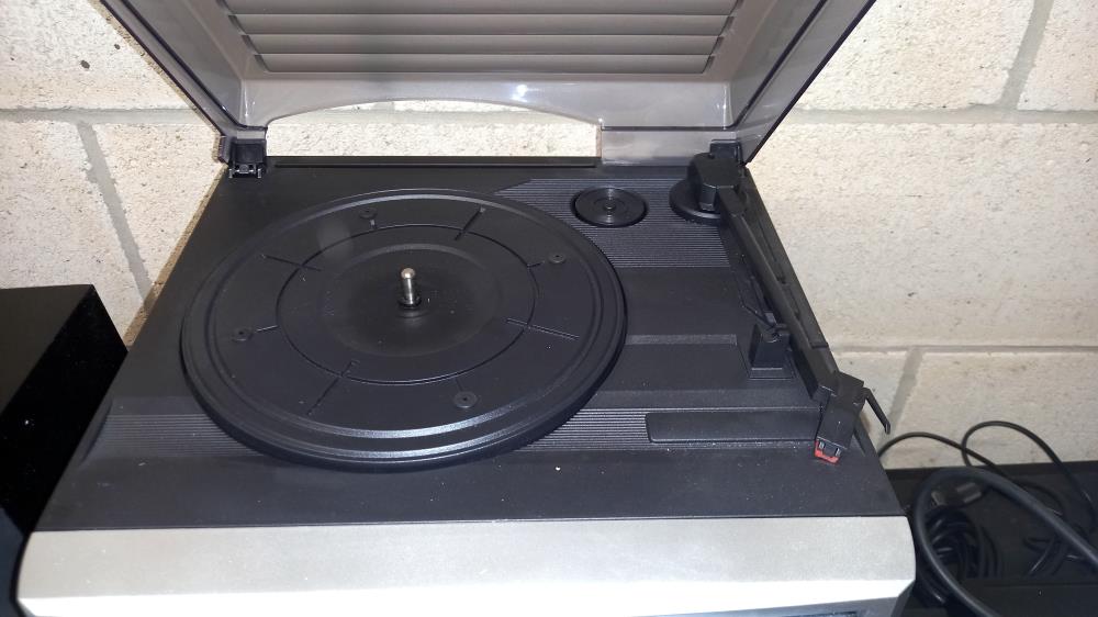 A JDW music Hi-Fi centre with speakers COLLECT ONLY - Image 2 of 2