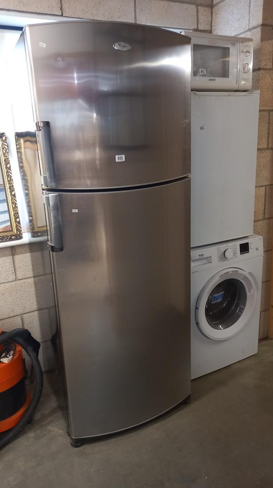 A Whirlpool fridge freezer COLLECT ONLY