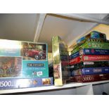 An assortment of jigsaws, 5 unopened, completeness of the others unknow COLLECT ONLY