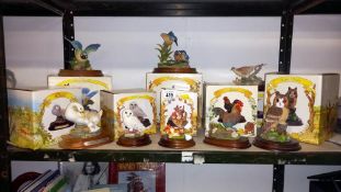 A good lot of Leonardo boxed bird figurines
