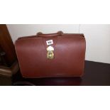 A vintage brief case COLLECT ONLY