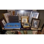 A selection of picture & photo frames COLLECT ONLY