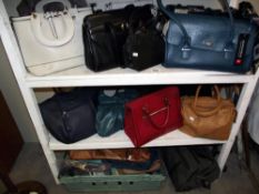 A good lot of ladies handbags etc, some in like new condition