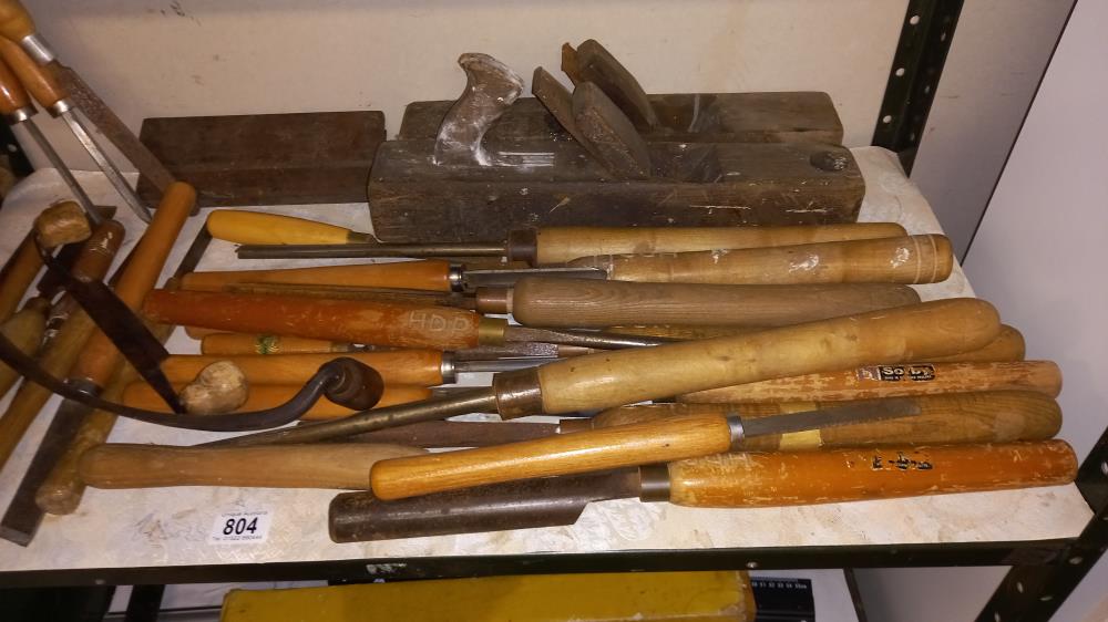 A quantity of wood turning chisels etc. COLLECT ONLY - Image 6 of 6