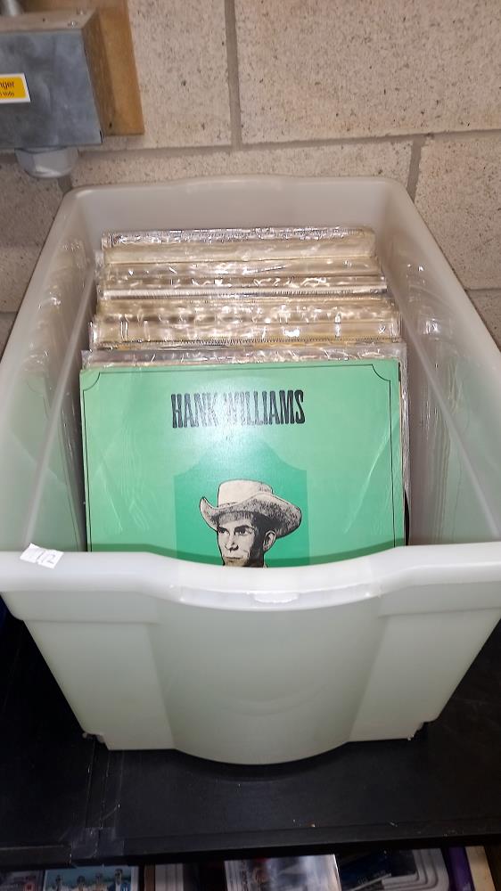 A quantity of Hank Williams reel to reel tapes & LP's COLLECT ONLY - Image 2 of 4
