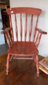 A modern Windsor chair COLLECT ONLY.