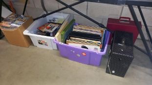 A large lot of LP's, DVD's & some CD's COLLECT ONLY