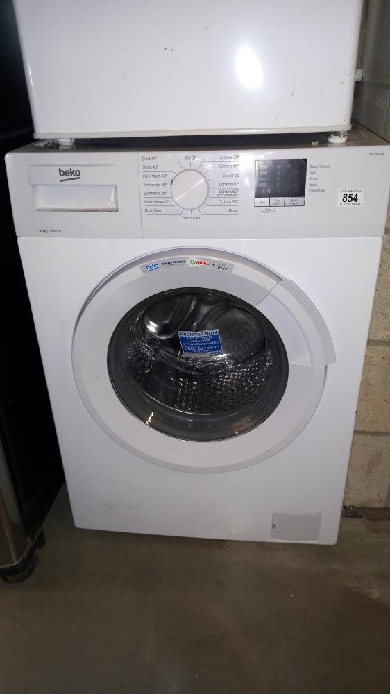 A Beko washing machine COLLECT ONLY