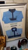 A framed 2004 Philip Defreitas WSC rugby shirts COLLECT ONLY