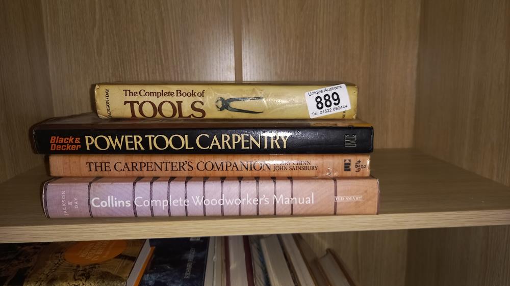 4 carpentry tool books