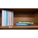 A set of six Folio Society Mapp & Lucia novels by E F Benson and The Diary of a nobody and The