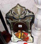 A gypsy style bevel edged mirror 31cm x 50cm COLLECT ONLY