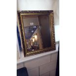 A gilt framed mirror 51cm x 61cm COLLECT ONLY