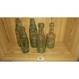 A quantity of vintage bottles, Joseph Gidman, Knutsford x 2, Kendall Bros, Staveley, Skinner & Roch,