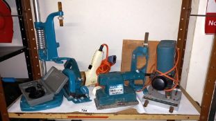 A selection of electrical hand tools COLLECT ONLY