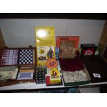 A quantity of games and puzzles including compendiums