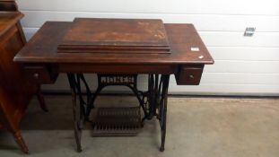 A vintage Jones treadle sewing machine, COLLECT ONLY