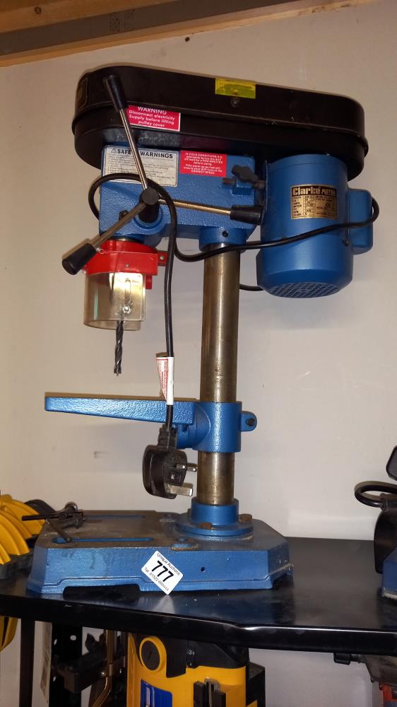 A Clarke CDP500 pedestal drill COLLECT ONLY
