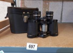 A cased set of Prinzlux 8 x 30 binoculars