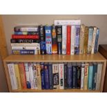 2 shelves of hardback books COLLECT ONLY.