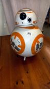 A Star Wars BB8 motion sensor robot height 41cm COLLECT ONLY