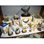 A quantity of boxed Leonardo animal and bird figures