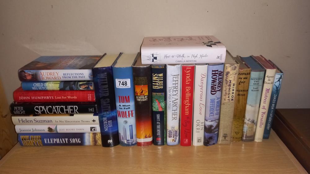 2 shelves of hardback books COLLECT ONLY. - Image 2 of 3