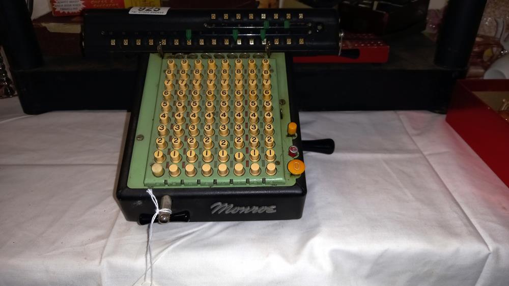 A vintage Monroe adding machine - Image 2 of 2