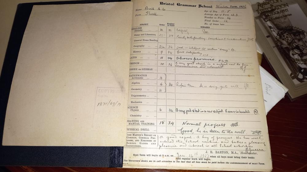 1930's/40's ephemera for Arthur Leslie Bird including Masonic certificate, military uniform group, - Image 2 of 4