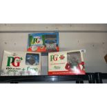 3 boxed PG Tips monkey (no teabags)