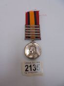 A Victoria South Africa Medal for 635 Tpr A H Abel, NATA CARBNRS.