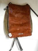 A pre WW" military satchell manufactured by Hielag, Dresden, 1938.