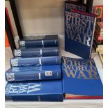 The history of the first world war 8 volumes in 8 folders