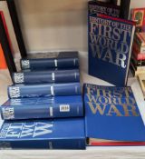 The history of the first world war 8 volumes in 8 folders