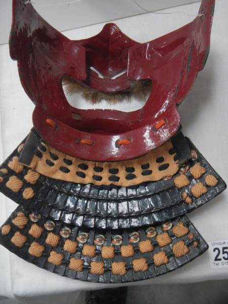 An early Samurai Menpo mask. - Image 5 of 8