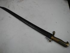 A Remington Rolling block export rifle bayonet, COLLECT ONLY.