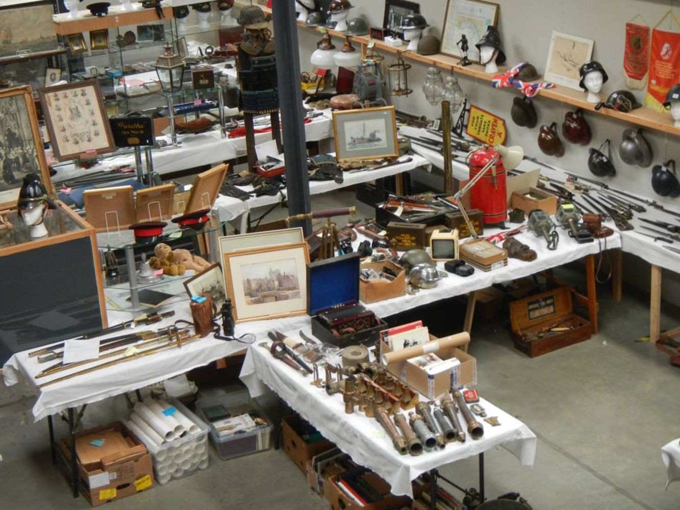 A Large Private Collection of Militaria