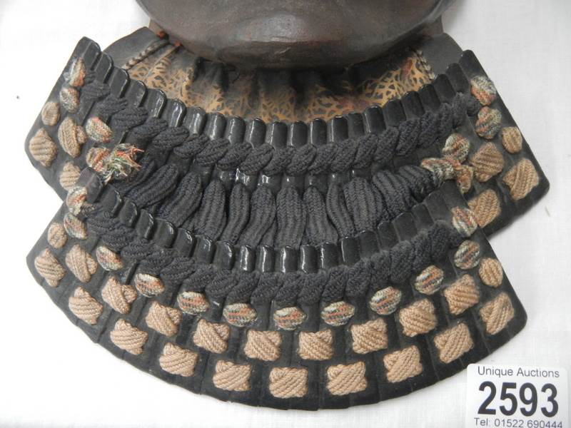 An early Samurai Menpo mask. - Image 3 of 8
