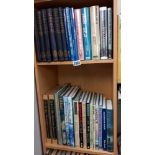 2 shelves of Warship books etc including Vol I and II The Ship Builder 1906-1914 and 1907-1914