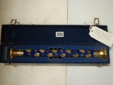 A presentation cased Herman Goering replica Marshall's baton.