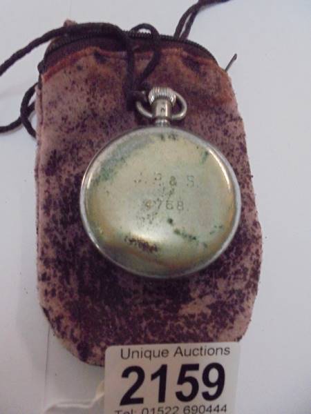 An old Smith's pocket watch. - Image 2 of 2