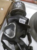 A chemical gas mask.