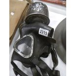 A chemical gas mask.