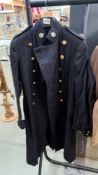A Royal Tank Regiment frock coat with Kings crown buttons, Director of Music, pre 1952.